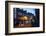 Christmas Tree and Market Place at Dusk-Mark Sunderland-Framed Photographic Print