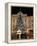 Christmas Tree, Baroque Building and Stalls at Christmas Market, Linz, Austria-Richard Nebesky-Framed Premier Image Canvas