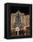 Christmas Tree, Baroque Building and Stalls at Christmas Market, Linz, Austria-Richard Nebesky-Framed Premier Image Canvas