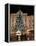 Christmas Tree, Baroque Building and Stalls at Christmas Market, Linz, Austria-Richard Nebesky-Framed Premier Image Canvas