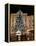 Christmas Tree, Baroque Building and Stalls at Christmas Market, Linz, Austria-Richard Nebesky-Framed Premier Image Canvas