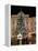 Christmas Tree, Baroque Building and Stalls at Christmas Market, Linz, Austria-Richard Nebesky-Framed Premier Image Canvas