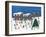 Christmas Tree by the Cottages-Gordon Barker-Framed Giclee Print