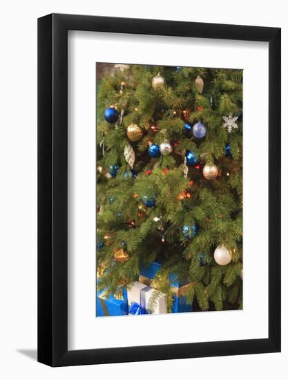 Christmas tree decorations-Stuart Westmorland-Framed Premium Photographic Print