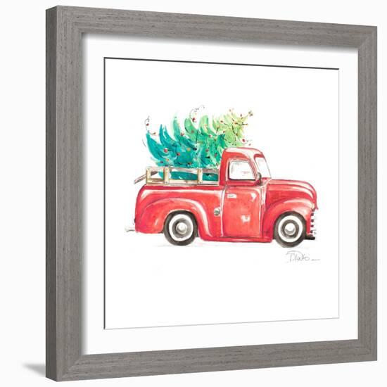 Christmas Tree Haul I-Patricia Pinto-Framed Art Print