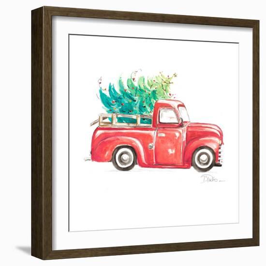 Christmas Tree Haul I-Patricia Pinto-Framed Art Print