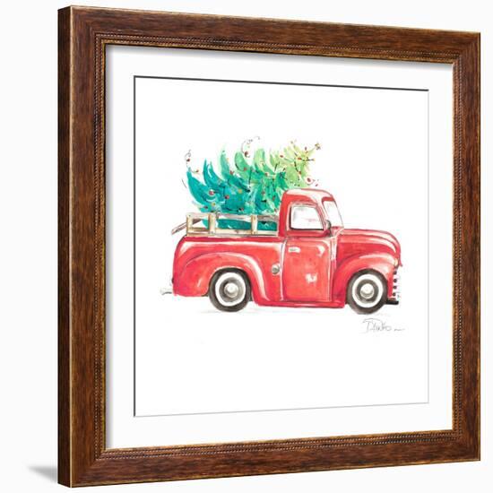 Christmas Tree Haul I-Patricia Pinto-Framed Art Print