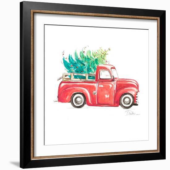 Christmas Tree Haul I-Patricia Pinto-Framed Art Print