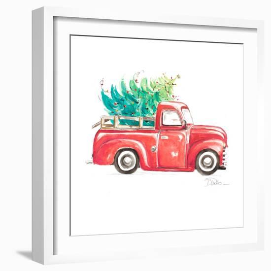 Christmas Tree Haul I-Patricia Pinto-Framed Art Print