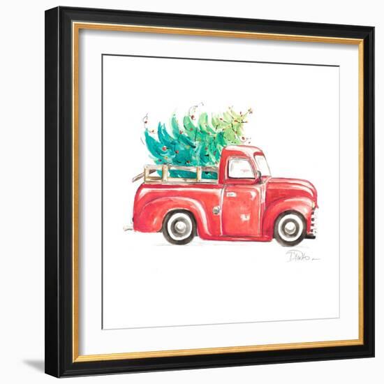 Christmas Tree Haul I-Patricia Pinto-Framed Art Print