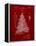 Christmas Tree-Cole Borders-Framed Stretched Canvas