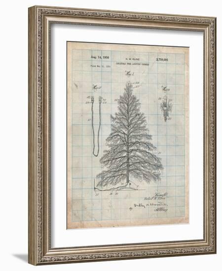 Christmas Tree-Cole Borders-Framed Premium Giclee Print