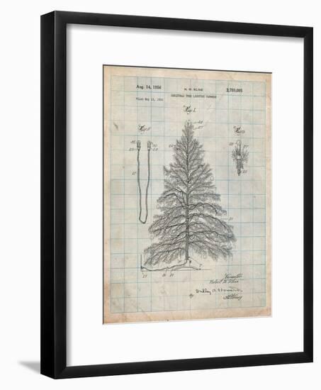 Christmas Tree-Cole Borders-Framed Premium Giclee Print