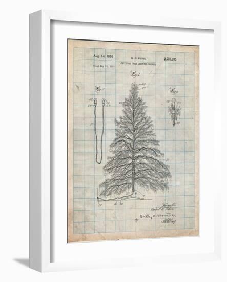 Christmas Tree-Cole Borders-Framed Art Print