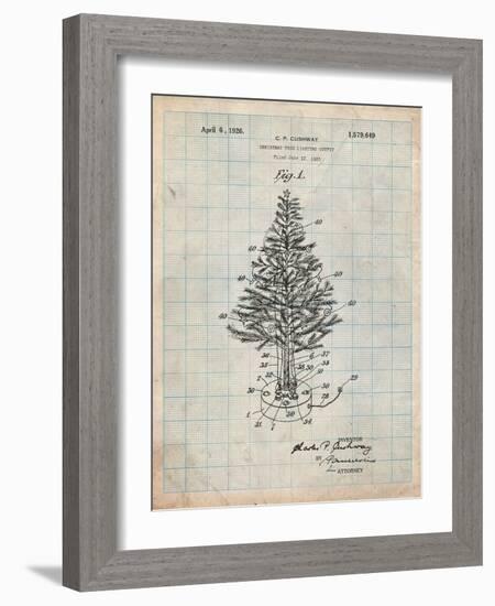 Christmas Tree-Cole Borders-Framed Art Print