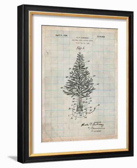 Christmas Tree-Cole Borders-Framed Art Print