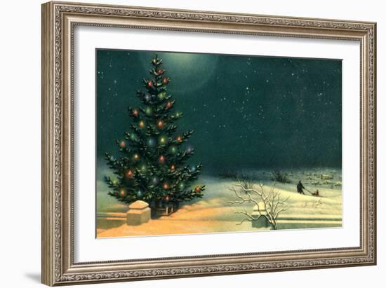 Christmas Tree-null-Framed Giclee Print