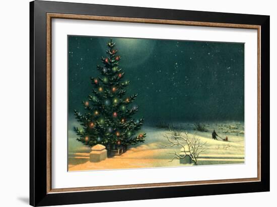 Christmas Tree-null-Framed Giclee Print