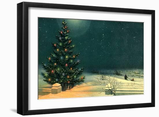 Christmas Tree-null-Framed Giclee Print