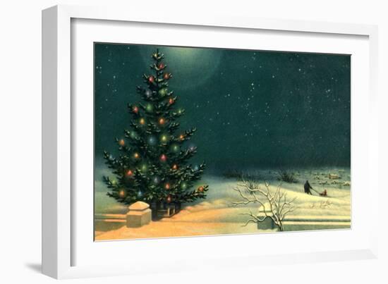 Christmas Tree-null-Framed Giclee Print