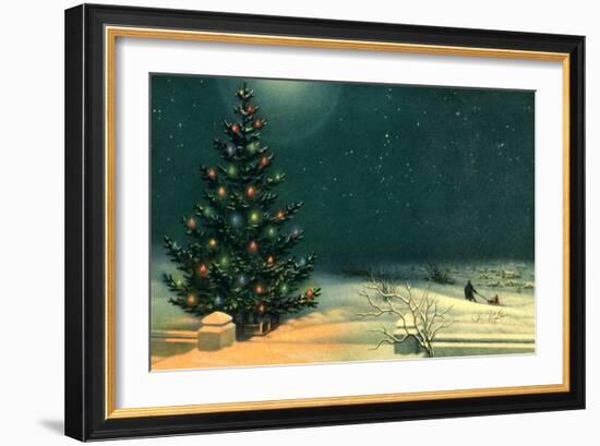 Christmas Tree-null-Framed Giclee Print