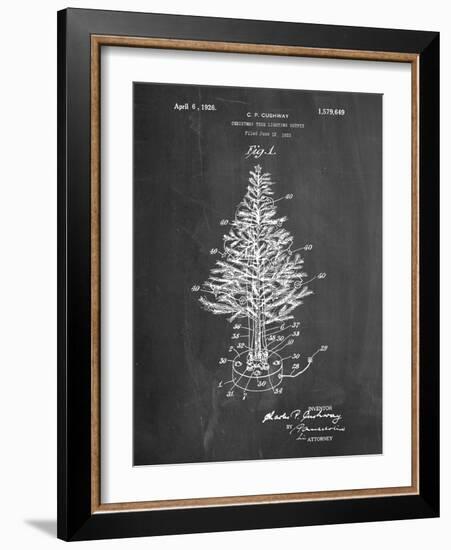 Christmas Tree-Cole Borders-Framed Art Print