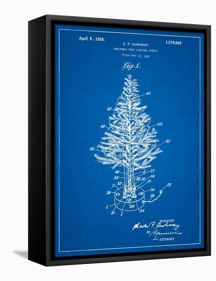 Christmas Tree-Cole Borders-Framed Stretched Canvas