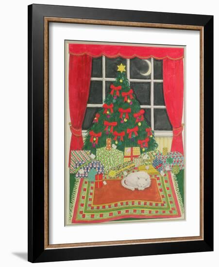Christmas Tree-Linda Benton-Framed Giclee Print