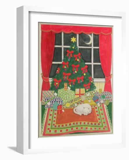 Christmas Tree-Linda Benton-Framed Giclee Print