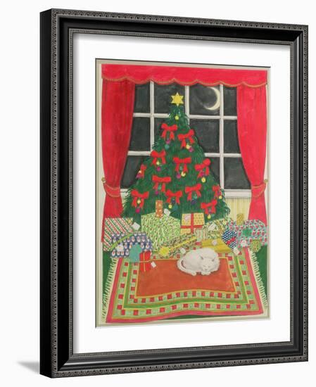 Christmas Tree-Linda Benton-Framed Giclee Print