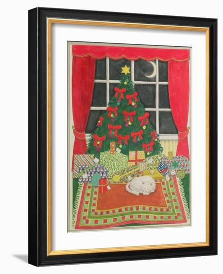 Christmas Tree-Linda Benton-Framed Giclee Print