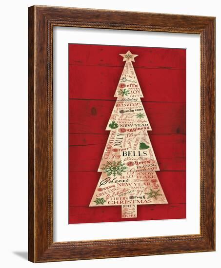 Christmas Tree-Jace Grey-Framed Art Print