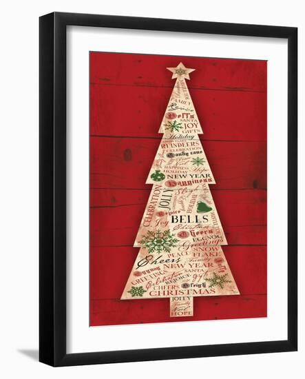 Christmas Tree-Jace Grey-Framed Art Print