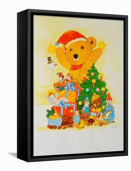 Christmas Tree-Christian Kaempf-Framed Premier Image Canvas