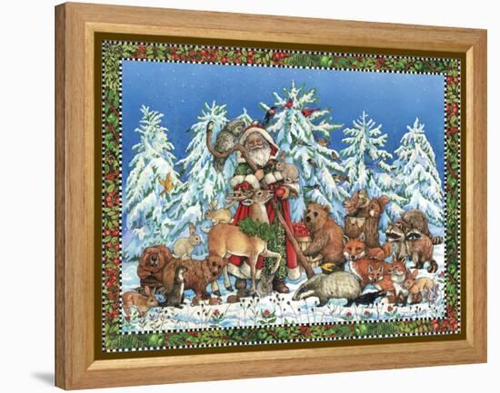 Christmas Tree-Wendy Edelson-Framed Premier Image Canvas