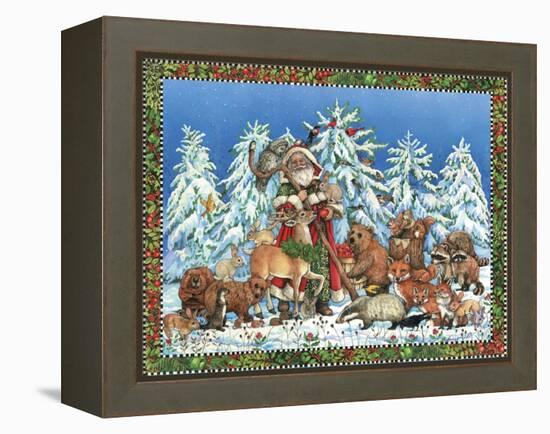 Christmas Tree-Wendy Edelson-Framed Premier Image Canvas