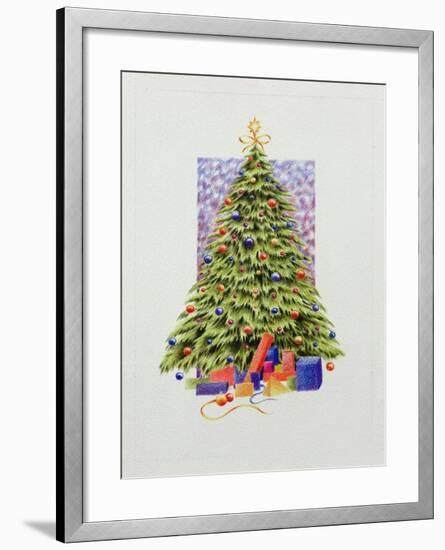 Christmas Tree-null-Framed Giclee Print