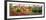 Christmas trees and fall colors, Lincolnville, Waldo County, Maine, USA-Panoramic Images-Framed Photographic Print