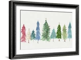 Christmas Trees-PI Studio-Framed Art Print