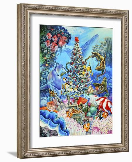 Christmas under the Sea-Tim Knepp-Framed Giclee Print