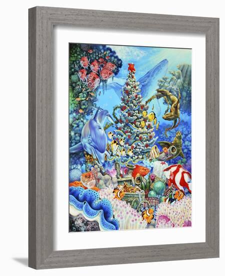 Christmas under the Sea-Tim Knepp-Framed Giclee Print