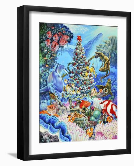 Christmas under the Sea-Tim Knepp-Framed Giclee Print