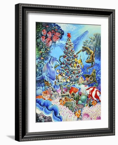 Christmas under the Sea-Tim Knepp-Framed Giclee Print