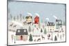 Christmas Village II Day-Laura Marshall-Mounted Art Print