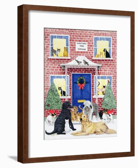 Christmas Warmth-Pat Scott-Framed Giclee Print