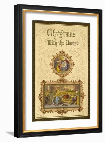 Christmas with the Poets - frontispiece-Myles Birket Foster-Framed Giclee Print