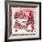 Christmas Wonderland Toile IV-Melissa Wang-Framed Art Print