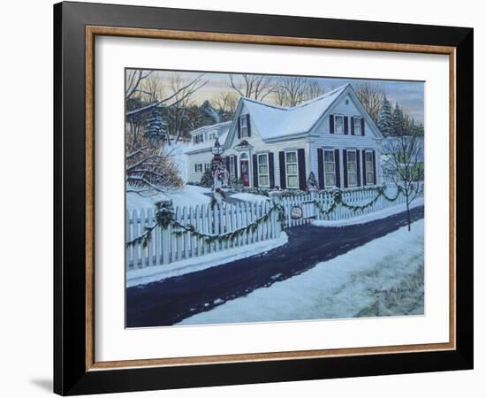 Christmas, Woodstock Vt-Bruce Dumas-Framed Giclee Print