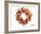 Christmas Wreath with Berries-Janice Gaynor-Framed Art Print