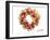 Christmas Wreath with Berries-Janice Gaynor-Framed Art Print